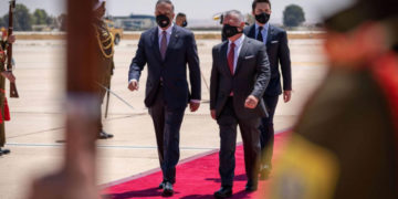 الكاظمي يؤكد موقف العراق الثابت من الاردن , بقيادة الملك عبد الله الثاني ,