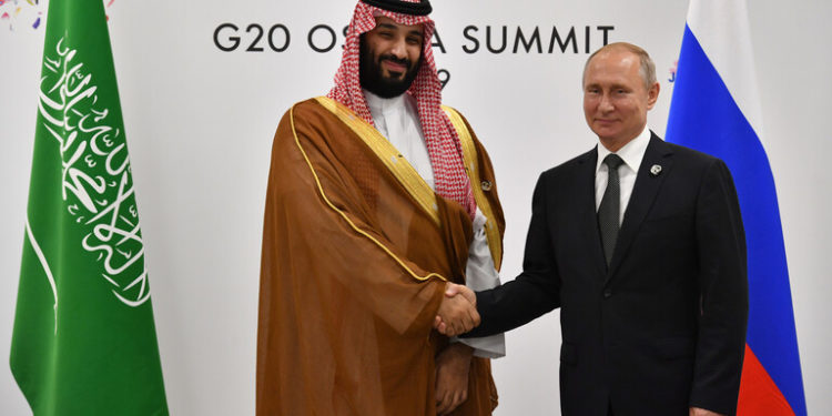 بوتين يبحث مع ولي العهد السعودي محمد بن سلمان حماية البيئة و”الطاقة الخضراء”