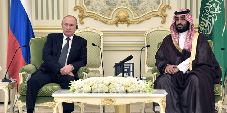 الكرملين… الرئيس الروسي بحث مع ولي العهد السعودي قضية “أوبك+”