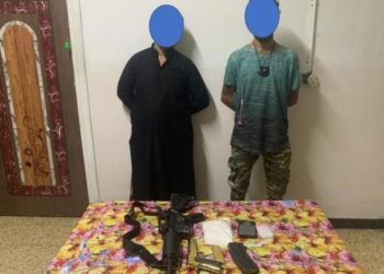الاطاحة باثنين من مروجي المخدرات في بغداد