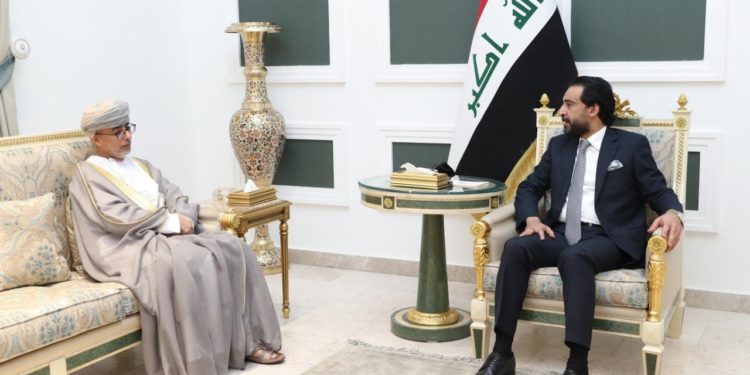 عمان تؤكد للحلبوسي انفتاح السلطنة على العراق