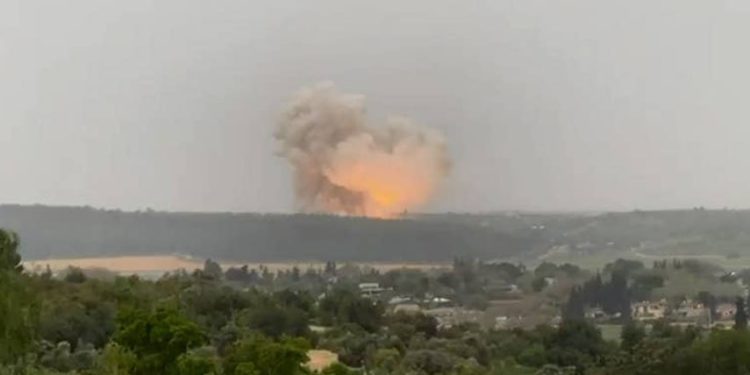 انفجار شديد بمصنع للصواريخ الاسرائيلية