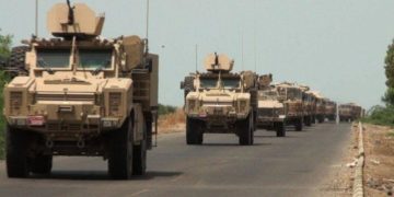 تفجير يستهدف رتلاً للتحالف الدولي على الطريق السريع في الأنبار