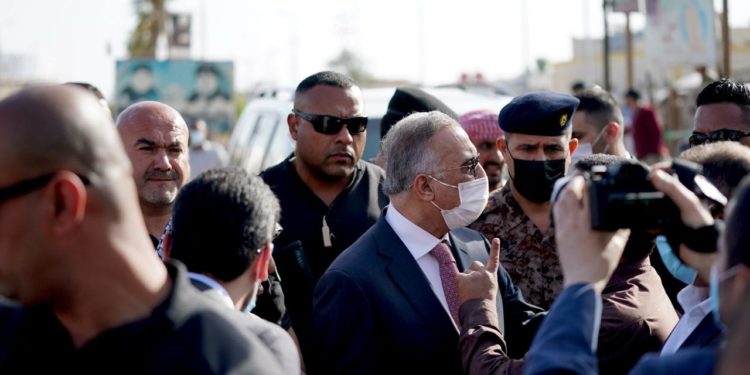 تغطية مصورة لجولة رئيس مجلس الوزراء مصطفى الكاظمي في قضاء الرميثة