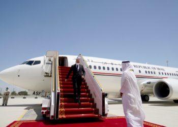 مصطفى الكاظمي يصل الى الامارات