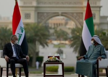 اجتماع الكاظمي مع رئيس مجلس الوزراء الإماراتي محمد بن راشد آل مكتوم