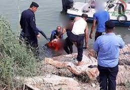 انتشال جثة نجل عميد في الشرطة من النهر في الناصرية