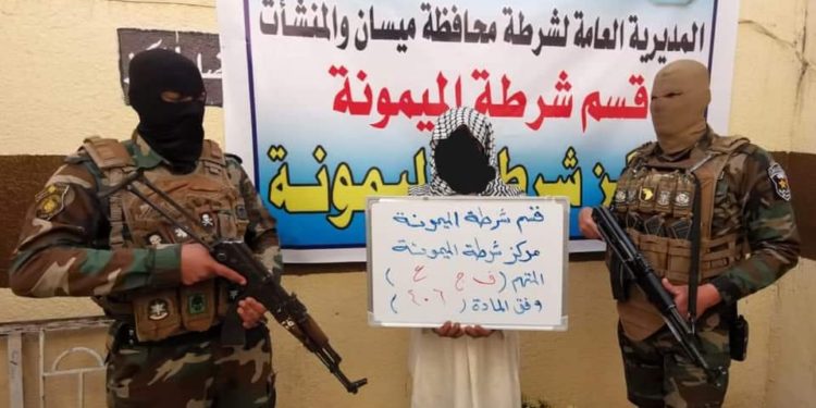 القبض على متهمين اثنين بقتل احد المواطنين اثر خلاف عشائري في قضاء الميمونة