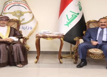 وزير النقل يبحث مع السفير العُماني التعاون المشترك في مجال النقل بين البلدين
