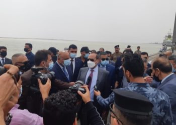 الكاظمي قريباً في البصرة , ليضع حجر الاساس ” لمشاريع في ميناء الفاو الكبير”