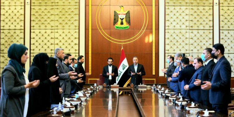 الكاظمي و الحلبوسي “يترأسان اجتماعا مشتركا لمناقشة حادثة مستشفى ابن الخطيب”