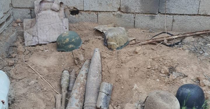 العثور على صواريخ مختلفة الانواع في كركوك