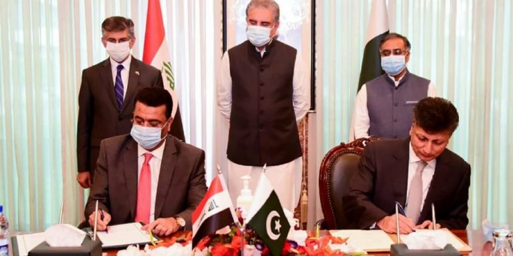 العراق وباكستان يوقعان مذكرة تفاهم “للتعاون والتدريب الدبلوماسي”