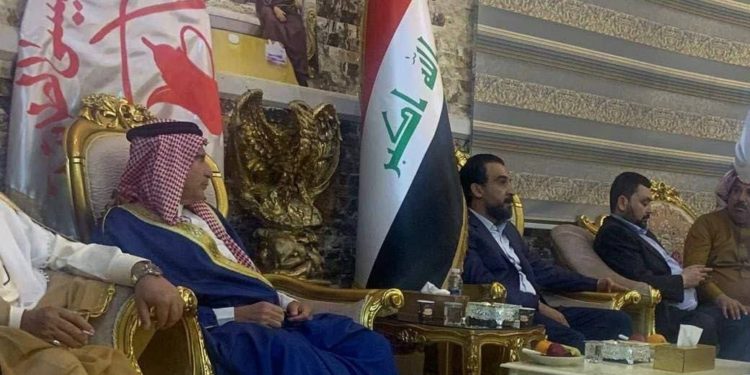 رئيس البرلمان يزور مضيف قبيلة البو عيسى في الأنبار