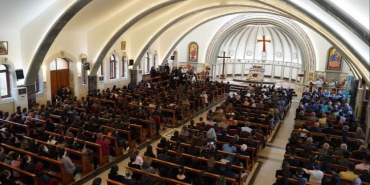 الشروع باعمار الكنائس المخربة في سهل نينوى