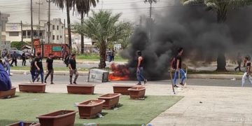 قطع طرق في الجادرية والكرادة خارج
