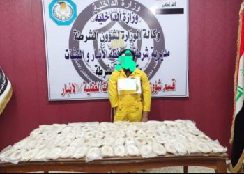 القبض على متهم بتجارة المخدرات والمؤثرات العقلية في الانبار