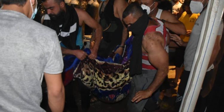 عشرات الضحايا بحريق مستشفى ابن الخطيب والحصيلة مرشحة للارتفاع