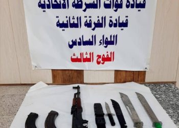 حملات دهم وتفتيش لضبط الأسلحة غير المرخصة في بغداد