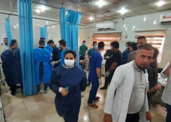 16 إصابة بانهيار منزل على نساء عراقيات خلال مجلس عزاء