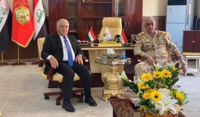 قيادي بحزب بارزاني يزور المقر المتقدم في كركوك .. “لقاء الاول من نوعه”