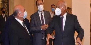 أبو الغيط من بغداد .. سنستضيف القيادة العراقية في الجامعة العربية