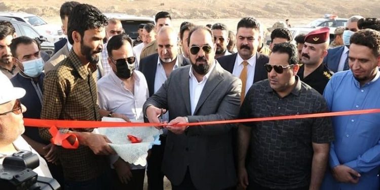 افتتاح محطة كهرباء جديدة في الفلوجة