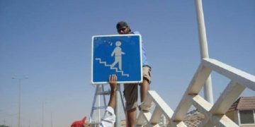 الإشارات المرورية تتعرض للسرقة في بغداد
