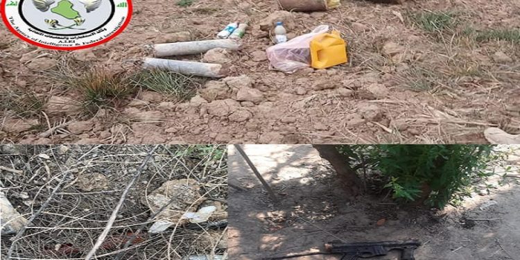 العثور على وكر للإرهابيين واعتقال مطلوبين بالإرهاب في بديالى