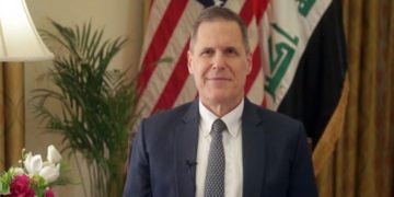 السفير الأميركي (مهمة قواتنا في العراق تدريب واستشارة )