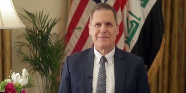 السفير الأميركي (مهمة قواتنا في العراق تدريب واستشارة )