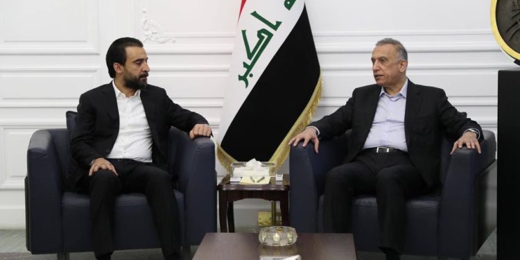 اجتماع بين الكاظمي والحلبوسي لمناقشة حادثة ابن الخطيب