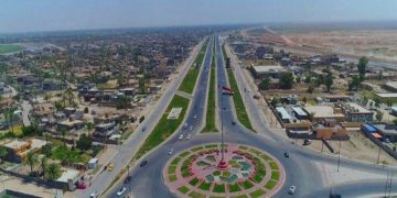 ازالة 350 تجاوز على مشروع حيوي وسط الرمادي