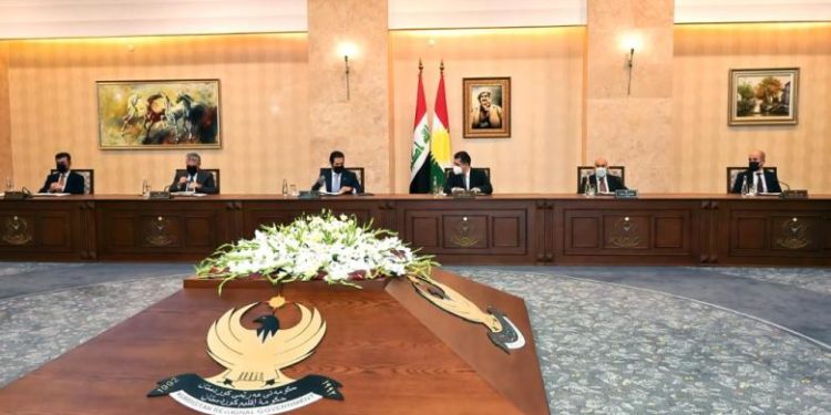 مجلس الوزراء في إقليم كردستان يصوت على (5) قرارات هامة
