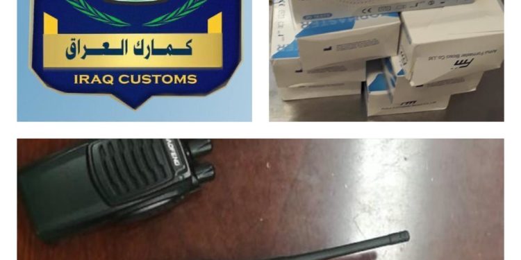ضبط مواد لفحص كورونا واجهزة اتصال بحوزة مسافر اجنبي بمطار البصرة