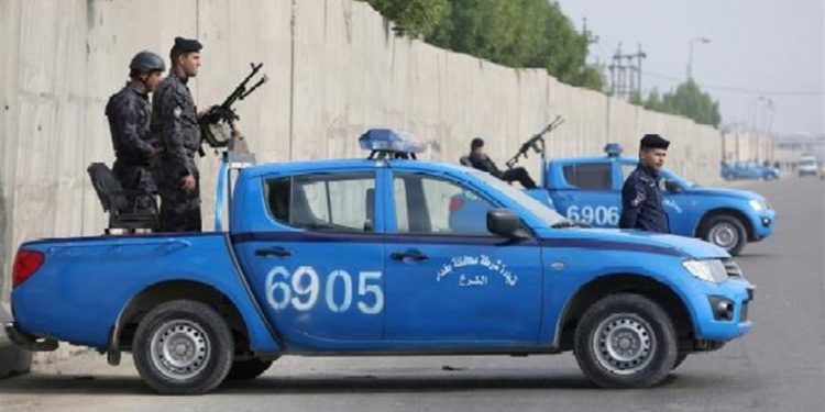 القبض على مسلح في بغداد ,, بعد مطاردته