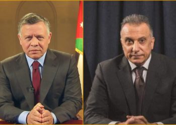 ملك الأردن يهاتف الكاظمي لتهنئته بحلول عيد الفطر
