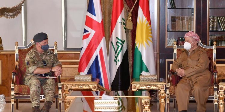 بريطانيا تأمل من مسعود بارزاني تأدية دورعراقي و كوردستاني