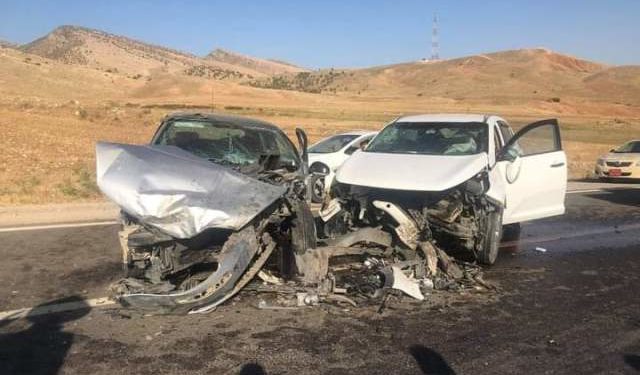 حادث مروري مروع يتسبب بجرح 13 شخصاً في اربيل