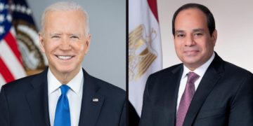 بايدن والسيسي يتوافقان على تعزيز الجهود المشتركة لإعادة دمج العراق في المنطقة
