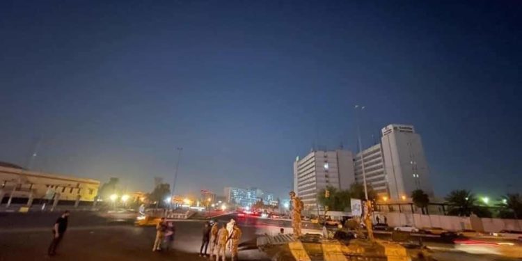 دبابات وانتشار أمني مكثف في مناطق عدة من بغداد (صور)