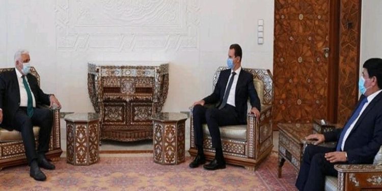 الكشف عن رسالة من الكاظمي الى بشار الاسد