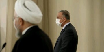 روحاني يهاتف الكاظمي , ويعلق على مهاجمة القنصلية الايرانية