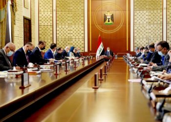 مجلس الوزراء يعقد جلسته الاعتيادية برئاسة رئيس مجلس الوزراء، السيد مصطفى الكاظمي.