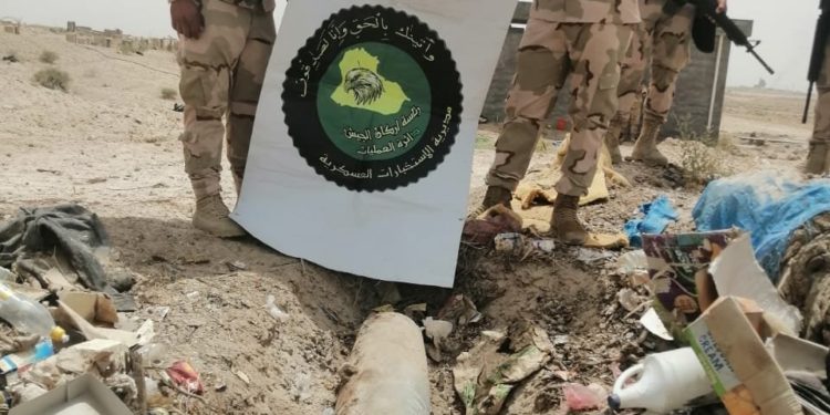 العثور على صاروخ يزن طنا في الكرمة