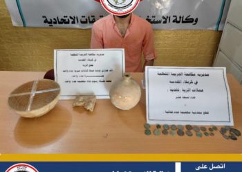 القبض على متهم بتهريب وبيع القطع الاثرية في كربلاء