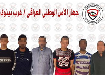 القبض على ستة ارهابيين بينهم “سوريان” غربي نينوى
