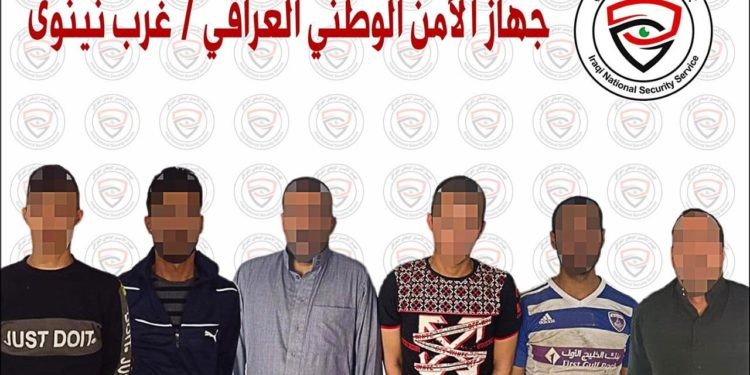 القبض على ستة ارهابيين بينهم “سوريان” غربي نينوى