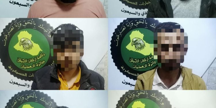 القبض على مجموعة حاولت التسلل من سوريا الى الاراضي العراقية