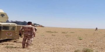 اصابـة معاون آمر فوج بانفجـار عبوة ناسفـة جنوب غرب الموصـل